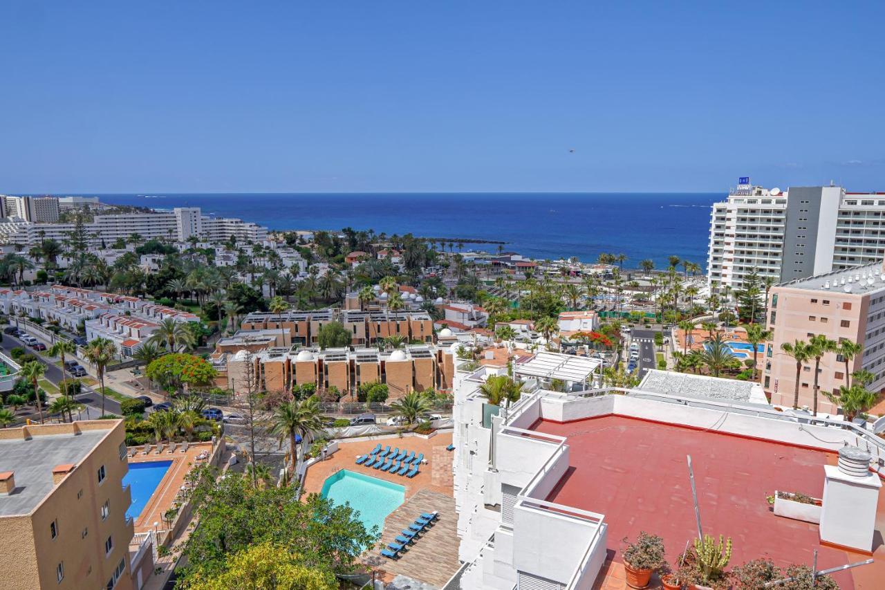 Stylish Modern Studio With Ocean View And Pools, 1001, Ponderosa Playa de las Américas Dış mekan fotoğraf
