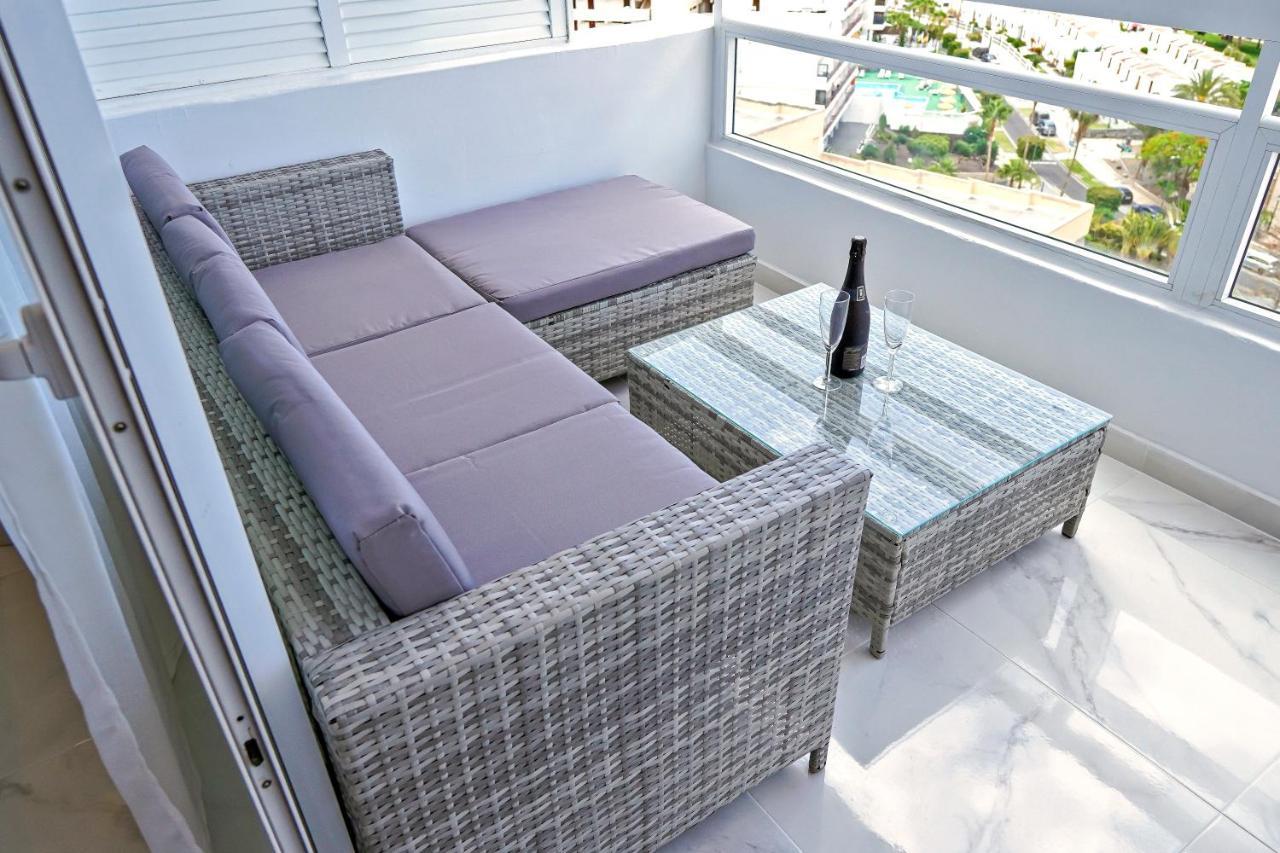 Stylish Modern Studio With Ocean View And Pools, 1001, Ponderosa Playa de las Américas Dış mekan fotoğraf
