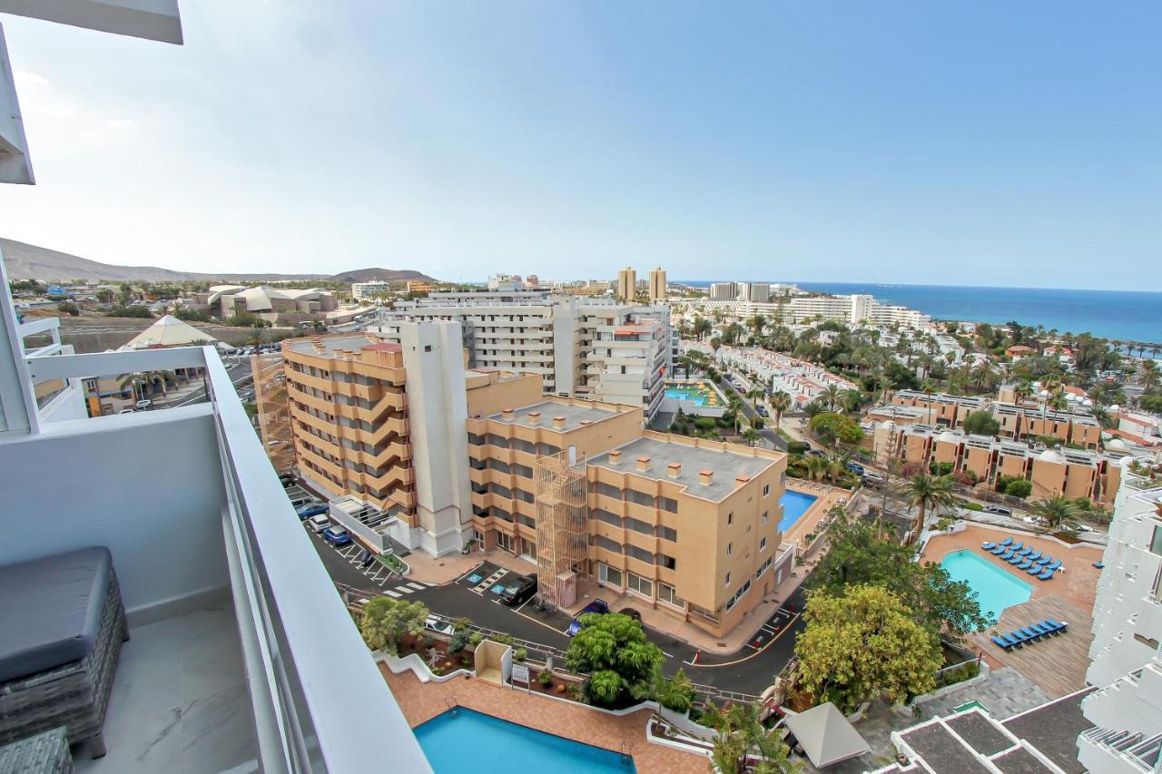 Stylish Modern Studio With Ocean View And Pools, 1001, Ponderosa Playa de las Américas Dış mekan fotoğraf